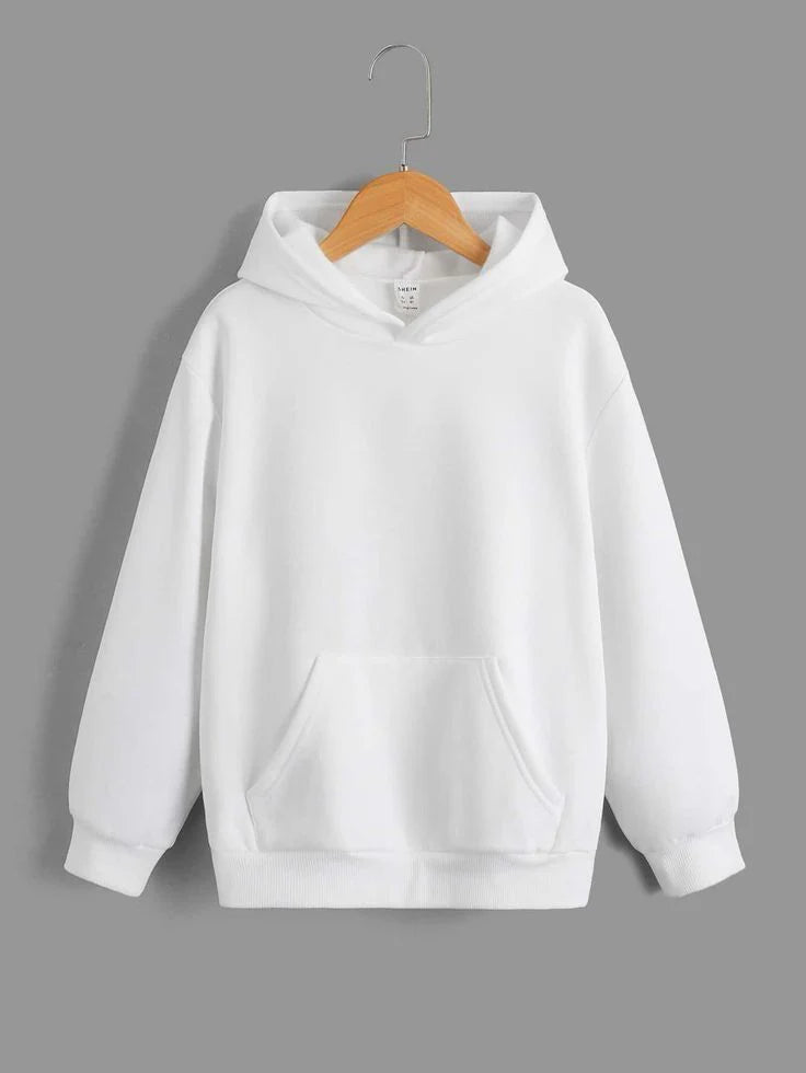 Premium White Hoodie